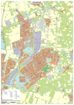 Kaart Heerhugowaard