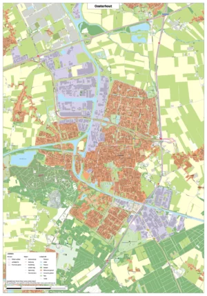 Kaart Oosterhout