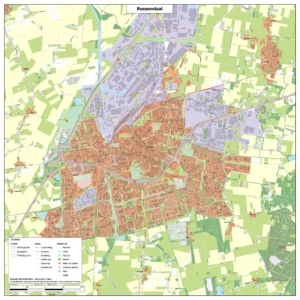 Kaart Roosendaal