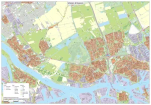 Kaart Schiedam
