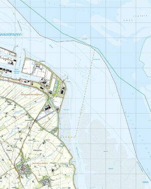 Topografische Kaart 03H Eemshaven digitaal