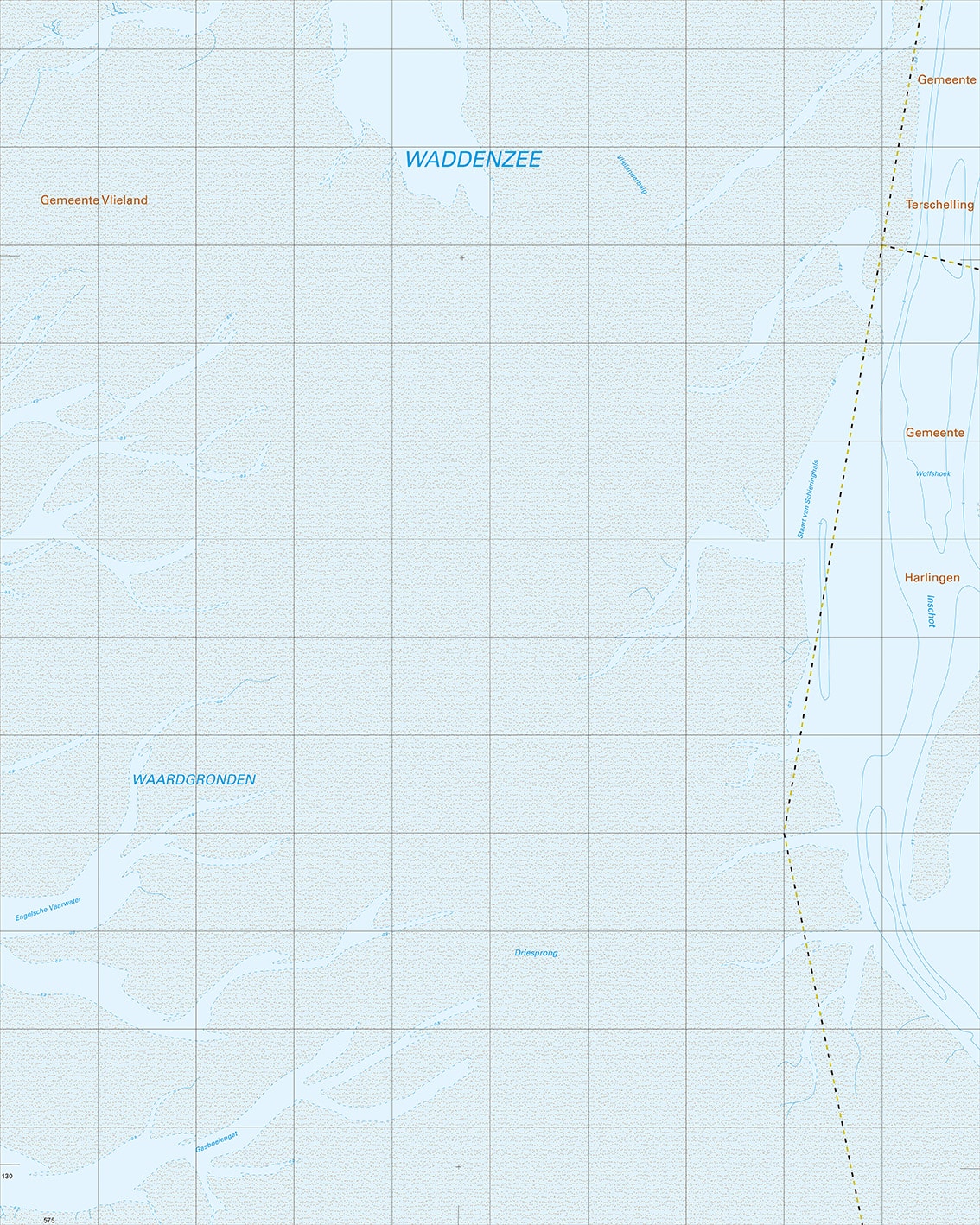 Topografische kaart 04H Wolfshoek digitaal