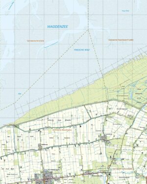 Topografische Kaart 05F Oudebildtzijl digitaal