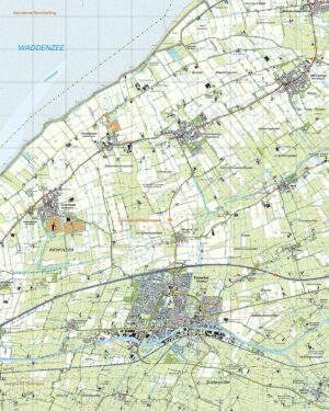Topografische Kaart 05G Franeker digitaal