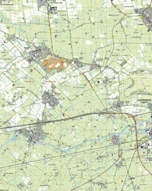 Topografische Kaart 05H Dronrijp digitaal