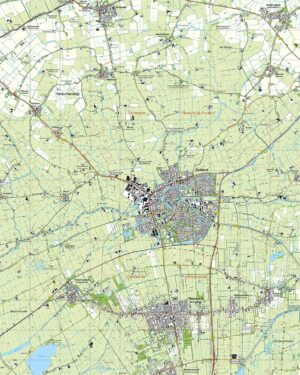 Topografische Kaart 06B Dokkum digitaal