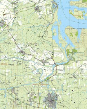 Topografische Kaart 06E Kollum digitaal
