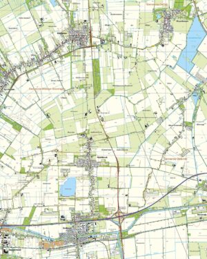 Topografische Kaart 07H Noordbroek digitaal