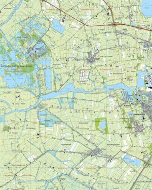 Topografische Kaart 11B Nij Beets digitaal