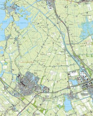 Topografische Kaart 11C Joure digitaal