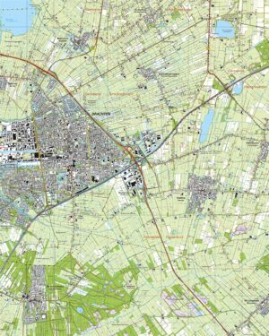 Topografische Kaart 11E Drachten digitaal