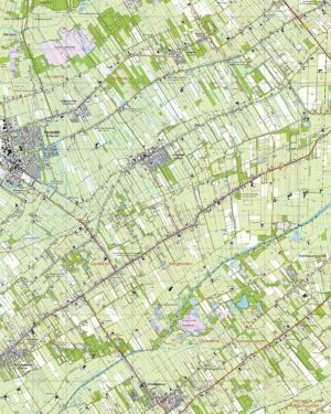 Topografische Kaart 11G Gorredijk digitaal