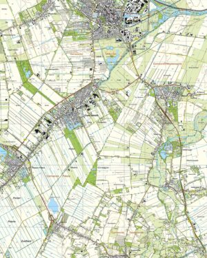 Topografische Kaart 13A Winschoten digitaal