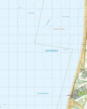Topografische Kaart 14A Callantsoog digitaal