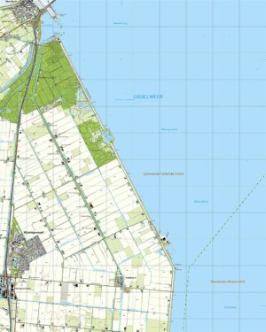 Topografische Kaart 14F Wieringerwerf digitaal