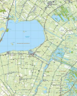 Topografische Kaart 16A Echtenerburg digitaal