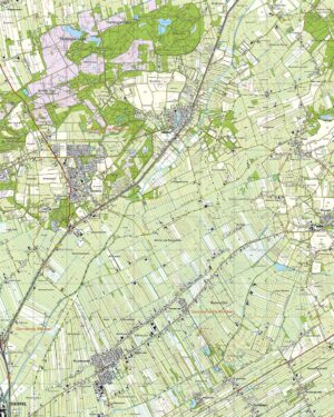 Topografische Kaart 16H Havelte digitaal