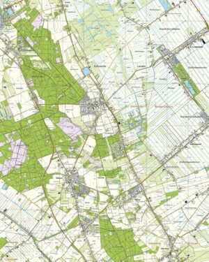 Topografische Kaart 17F Exloo digitaal