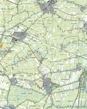 Topografische Kaart 19E Obdam digitaal