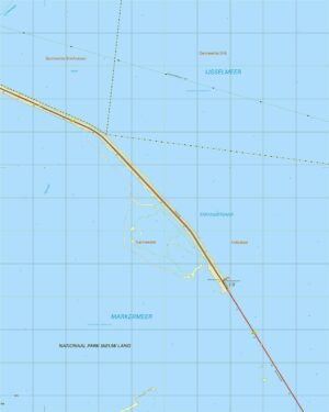 Topografische Kaart 20B Houtribdijk digitaal
