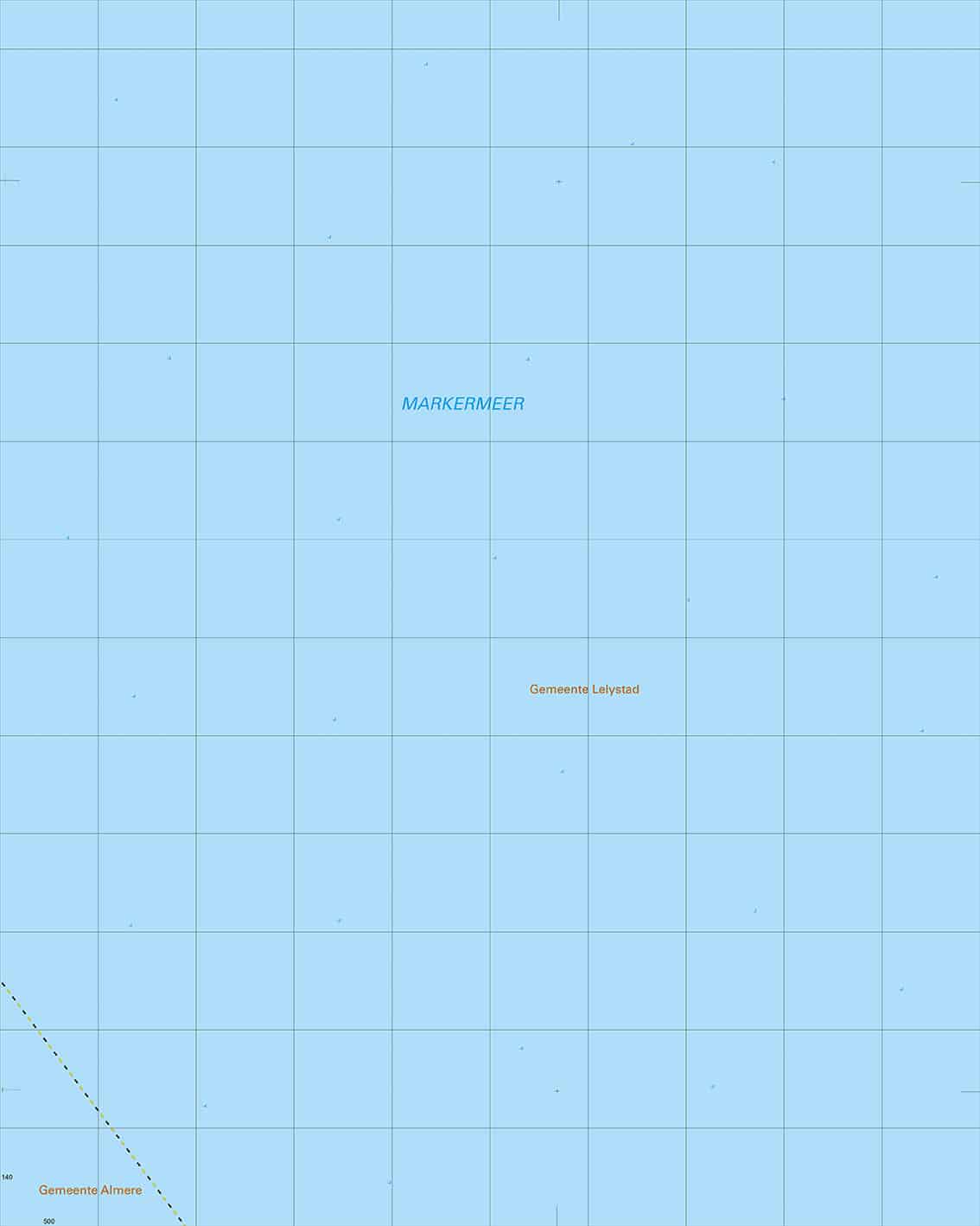 Topografische Kaart 20C Markermeer digitaal