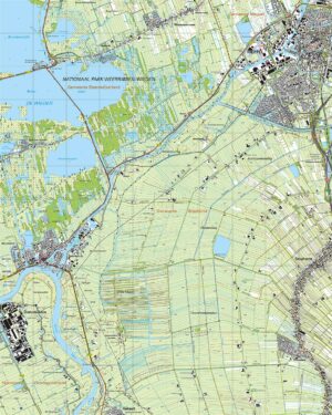 Topografische Kaart 21E Meppel digitaal