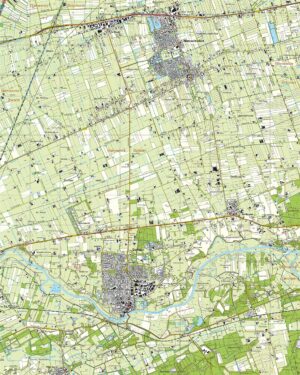 Topografische Kaart 21H Dalfsen digitaal