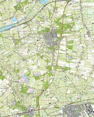 Topografische Kaart 22A Zuidwolde digitaal