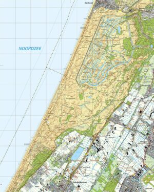 Topografische Kaart 24H Noordwijkerhout digitaal