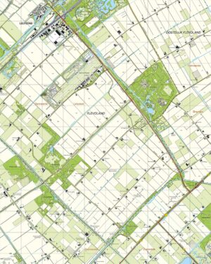 Topografische Kaart 26E Larserbos digitaal