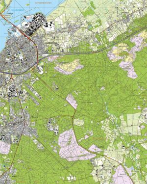 Topografische Kaart 26H Harderwijk digitaal