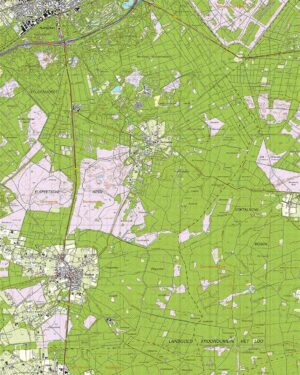 Topografische Kaart 27C Elspeet digitaal
