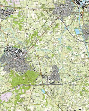 Topografische Kaart 28D Rijssen digitaal