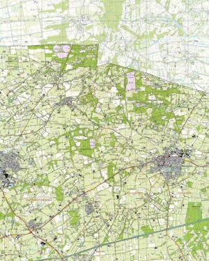 Topografische Kaart 28F Ootmarsum digitaal