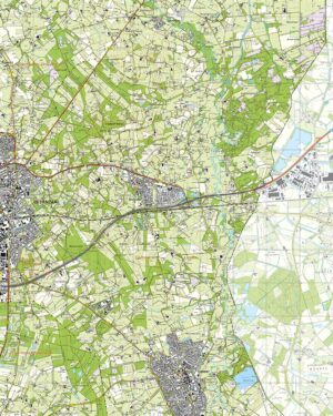 Topografische Kaart 29C Oldenzaal digitaal