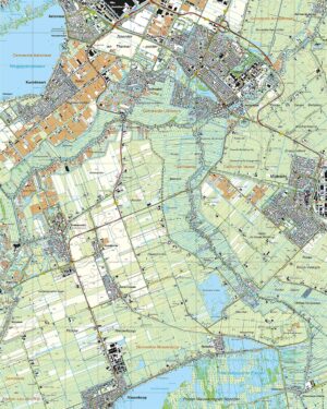 Topografische Kaart 31B Uithoorn digitaal
