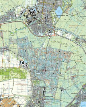 Topografische Kaart 31C Alphen aan den Rijn digitaal