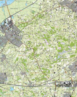 Topografische Kaart 32E Nijkerk digitaal