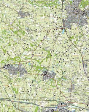 Topografische Kaart 32G Barneveld digitaal