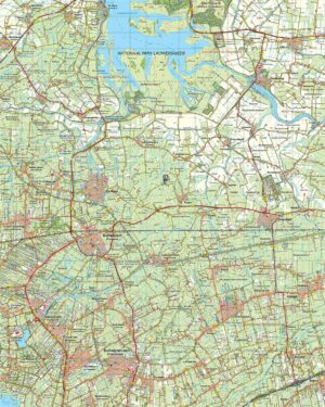Topografische kaart 06O Surhuisterveen digitaal