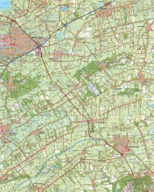 Topografische kaart 11O Drachten digitaal