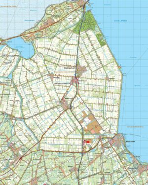 Topografische kaart 14O Medemblik digitaal