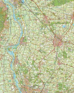 Topografische kaart 27O Raalte digitaal