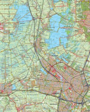 Topografische kaart 31O Utrecht digitaal