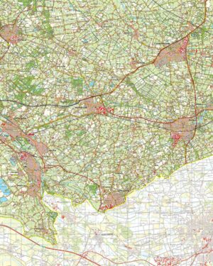 Topografische kaart 41W Aalten digitaal