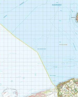 Topografische kaart 47O Cadzand digitaal
