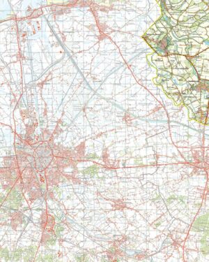 Topografische kaart 53O Sluis digitaal