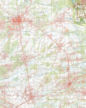 Topografische kaart 56O Reusel digitaal