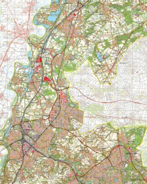 Topografische kaart 60W Sittard digitaal